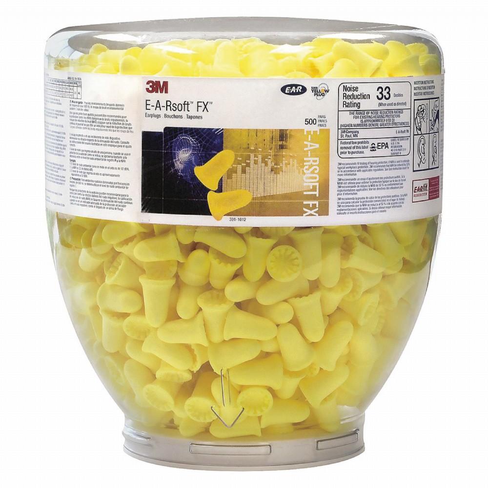 3M E.A.RSOFT FX BELL SHAPED REFILLS UNCORDED 500 PAIRS