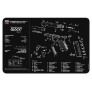 TEK-R17-GLOCK-G4 - TEKMAT CLEANING MAT GLOCK G4