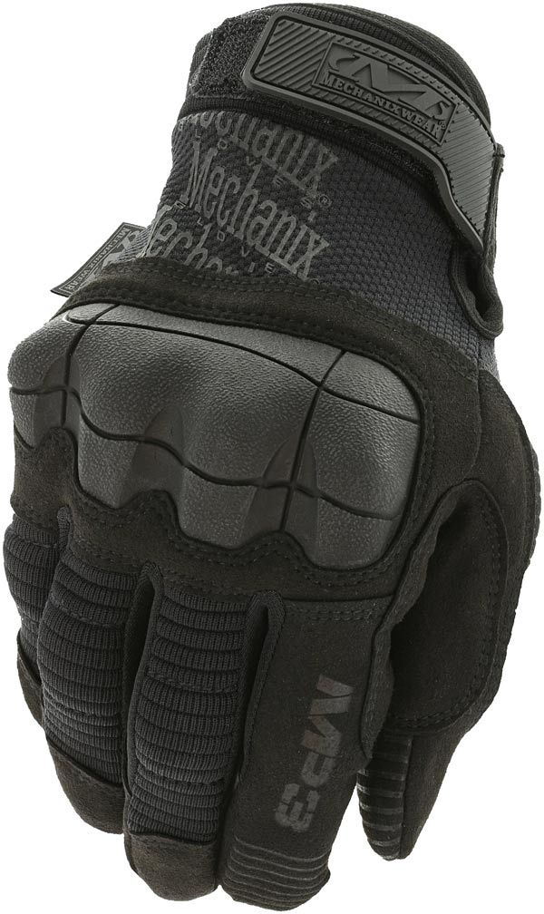 M-Pact 3 Covert Gloves (Medium, All Black)