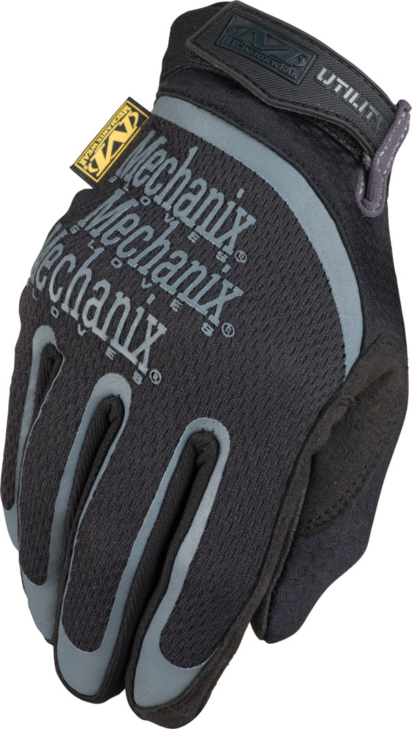 Utility Gloves (Large, Black/Grey)