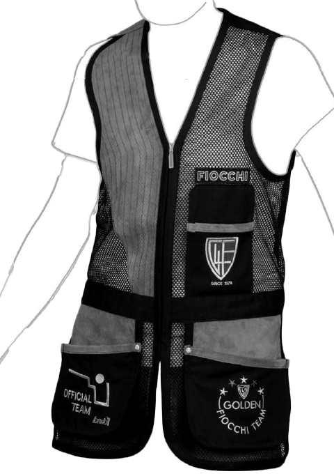 Tasco Sales Australia | FIOCCHI TEAM SHOOTING VEST MENS BLUE LARGE